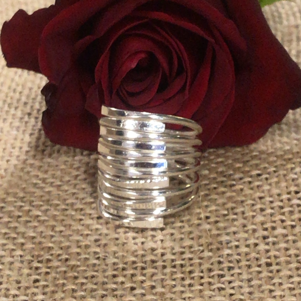 Silver Ring Size 7-2